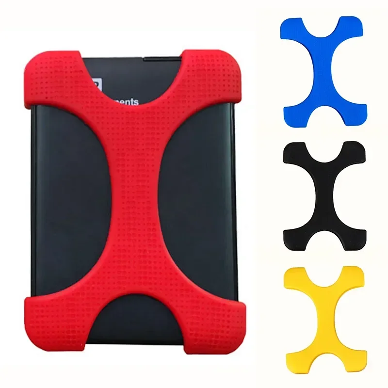 

2.5" Portable External Hard Disk Drive Bag Carry Case Cover Silicon Rubber Case for WD Sony 2.5 Inch Colorful Hard Drives HDD