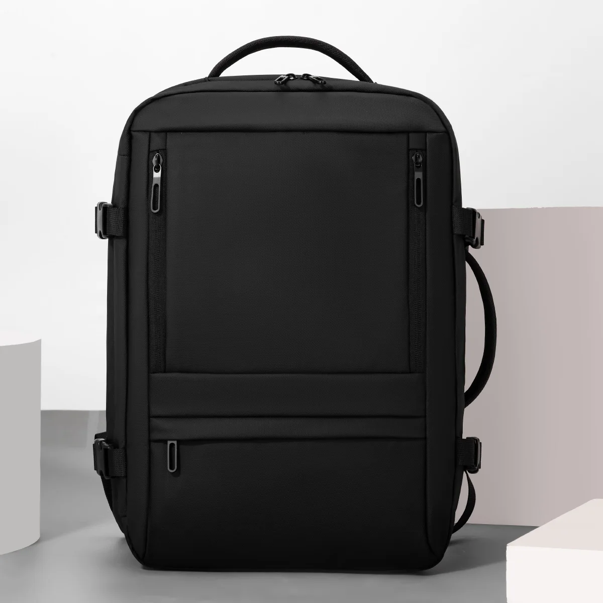 Large-Capacity Backpack Men's Travel Bag Multifunctional Computer Bag for Business Trips, Expandable for Conferences and International Travel