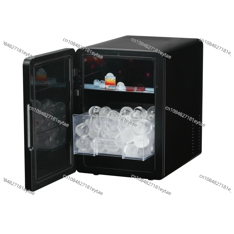 Ice Ball Maker Automatic Home & Commercial Ball Ice&Sphere Ice Maker Machine Countertop Ice Machine with  Feature