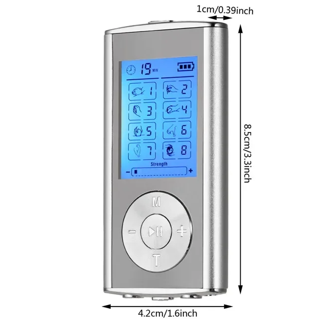 

Массажер для тела для облегчения боли, мини-электронный импульсный стимулятор мышечной терапии, блок EMS Tens