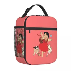 Heidi The Girl From The Alps borsa termica per borse da pranzo Contenitore per pasti portatile Lunch Box Tote Food Handbags Beach Picnic