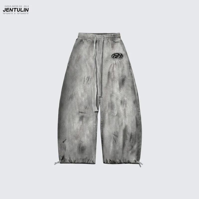 

Осень-зима мужская одежда Tide Oversized Y2k оригинальный дизайн Techwear High Street Fashion Trend винтажные шикарные повседневные мужские брюки