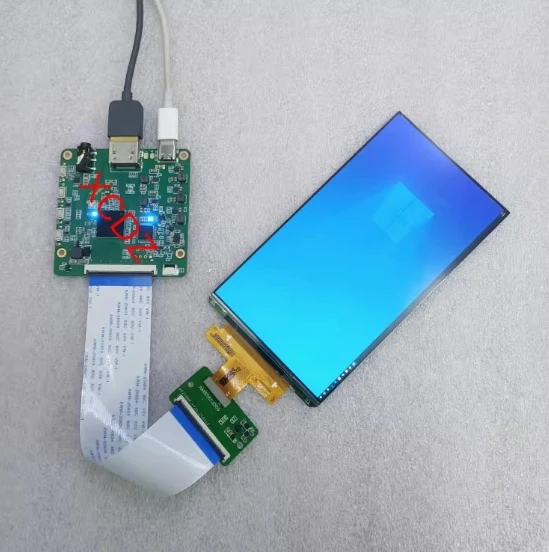 

5.7-inch display screen AMS567JD09 1440x2560 high-definition AMOLED screen VR AR screen HDMI driver board