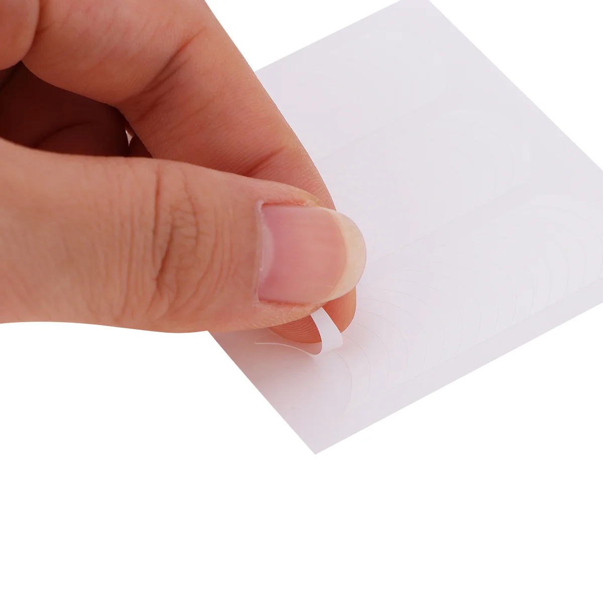 50 set di adesivi per linea manicure francese autoadesivi strumenti per nail art fai da te facile da applicare per unghie acriliche in gel UV adesivo per linea manicure