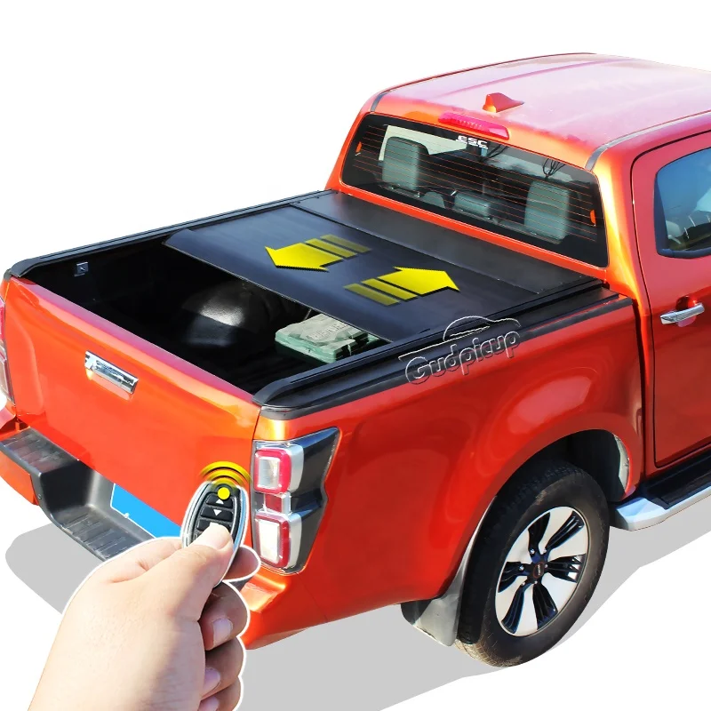 

High quality hard retractable electric fordranger tonneau cover for ford F150 Tacoma DMAX