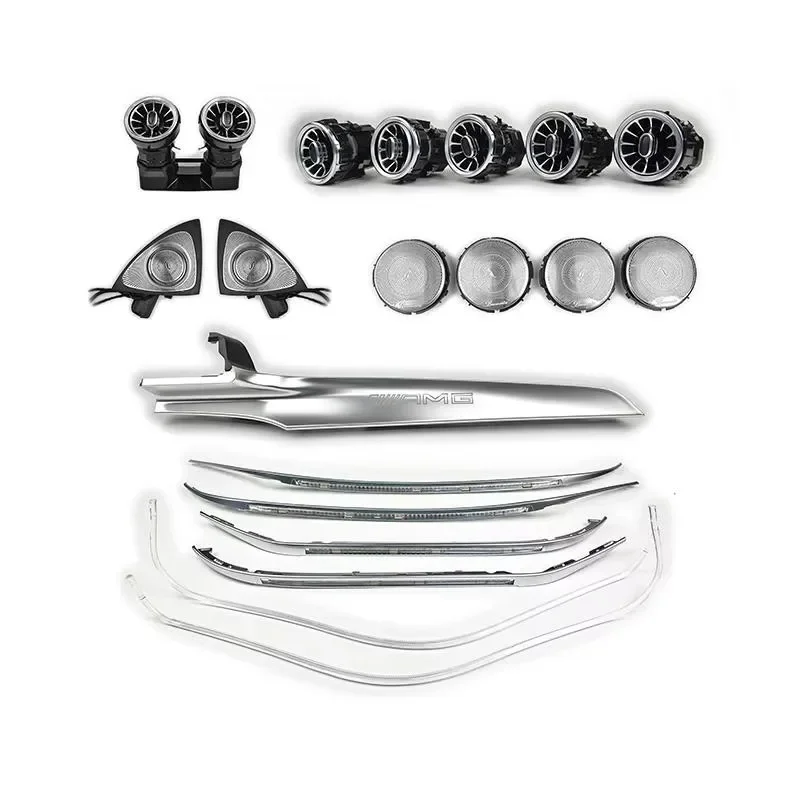 

W213 64 Colors Air Vent 4D Rotating Tweeter Ambient Light for Mercedes Benz E Class W213 E Coupe AMG E43 E53 E250