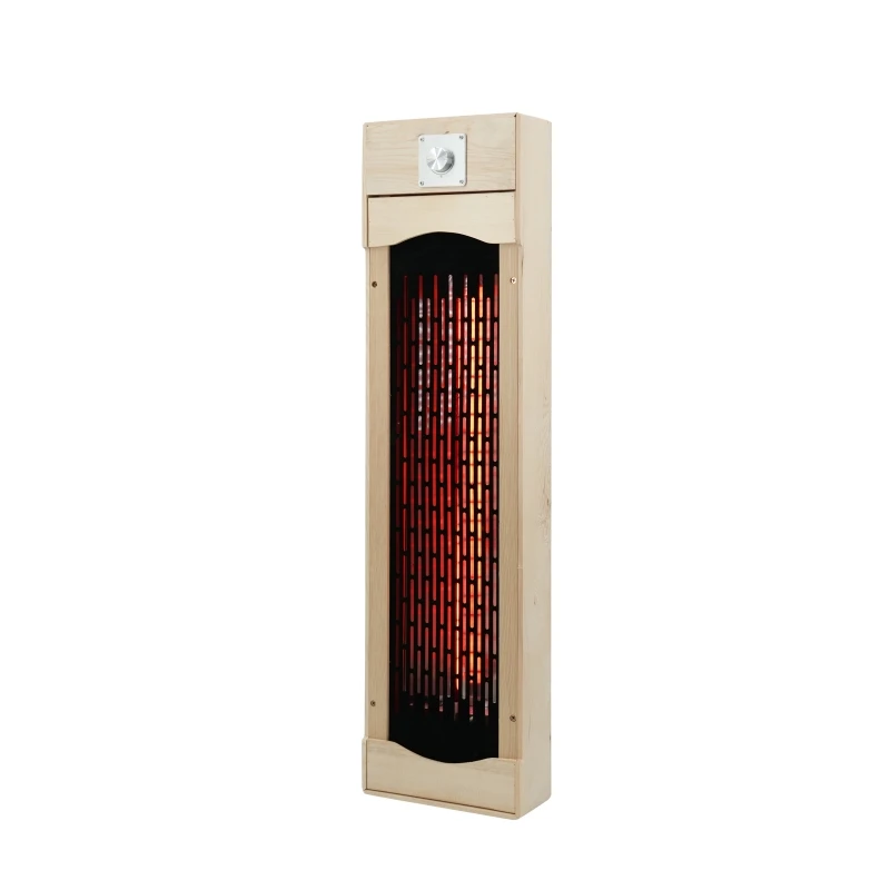 Ferninfrarot-Saunaheizung mit Temperaturknopf-Einsteller, 110/220 V, 350 W, Sauna-Zubehör, Sauna-Heizplatte ﻿