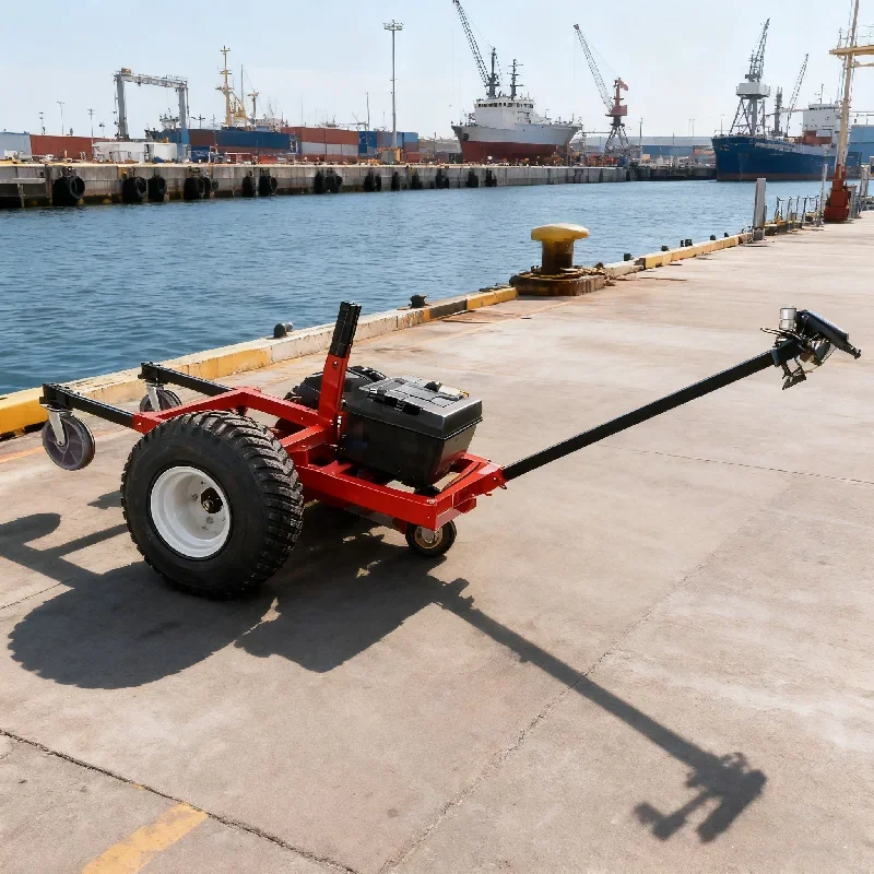 

Outdoor Tools Electric Sailboat Trailer Heavy Duty Electric Trolley Yacht Trailer