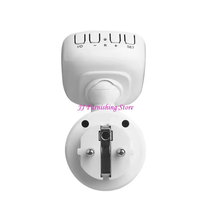 A9LB Electronic Digital Timer Switches Socket Rotating Screen Digital Timer Socket