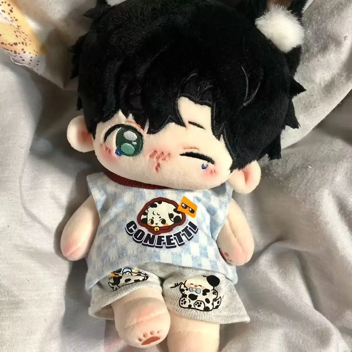 ملابس دمى الصودا المعلبة، ملابس دمى قطنية 20 سم، تي شيرت بدون أكمام، مجموعة استبدال الدمية الرائعة واللطيفة