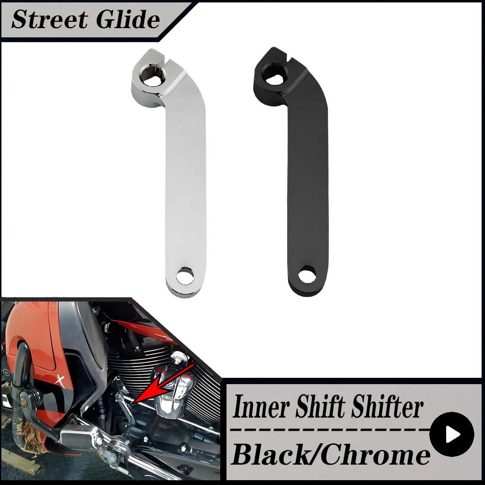 FOR  Harley Davidson Street Glide 2006-2016 FLHX EFI FLHXI  Motorcycle Inner Shift Rod Shifter Shaft Lever Bracket CNC Aluminum