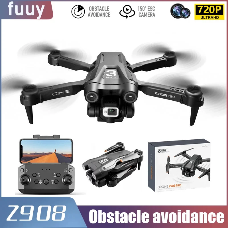 New Z908 Pro Drone 2.4G WIFI Mini Professional Obstacle Avoidance Optical Flow Positioning Remote Control Quadcopter Rc Toy Gift