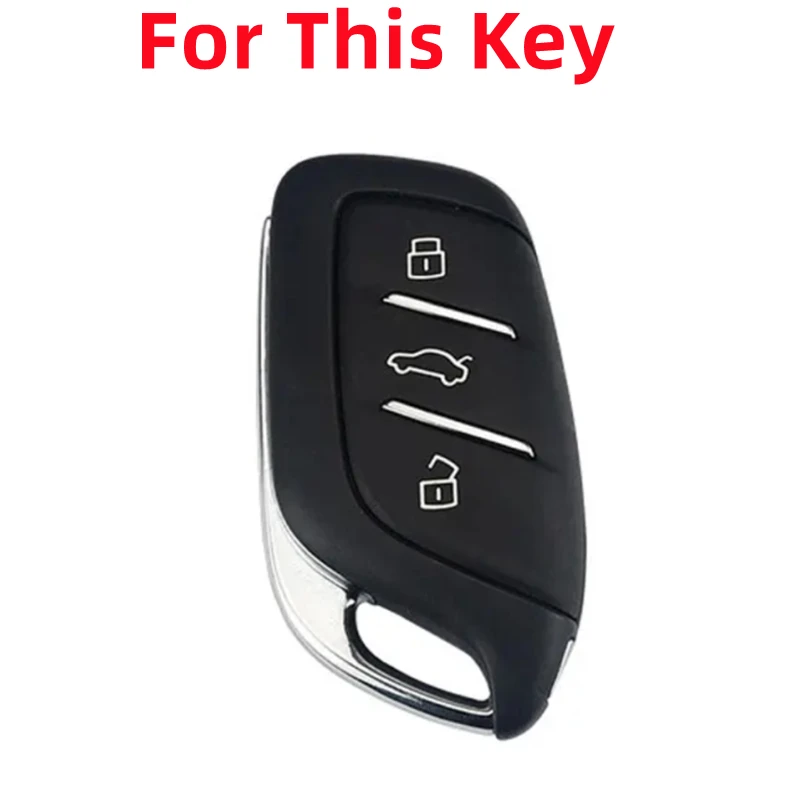 New Style Soft TPU 3Button Car Remote Key Case Cover For MG Mg4 Ev MG HS GT ZS EV ZX MG5 MG6 For Roewe RX3 RX5 RX8 ERX5 I6 I5