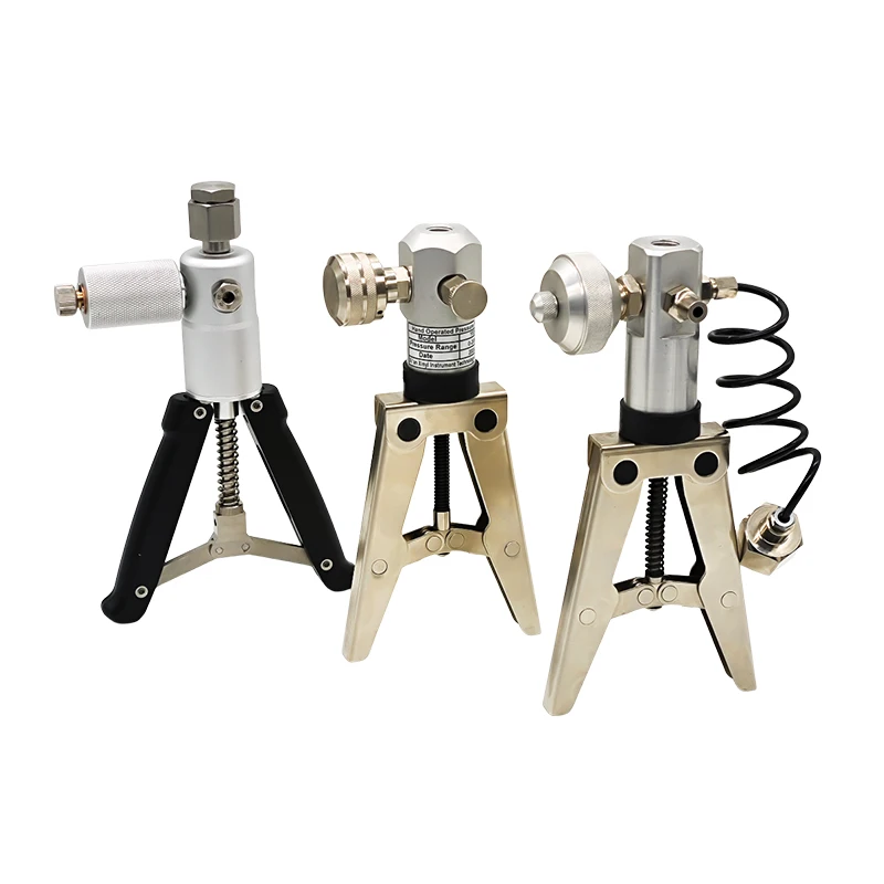 High-Quality 40bar High-Pressure Hand Clamp Pneumatic Pump YFP-4 Pressure Calibrator