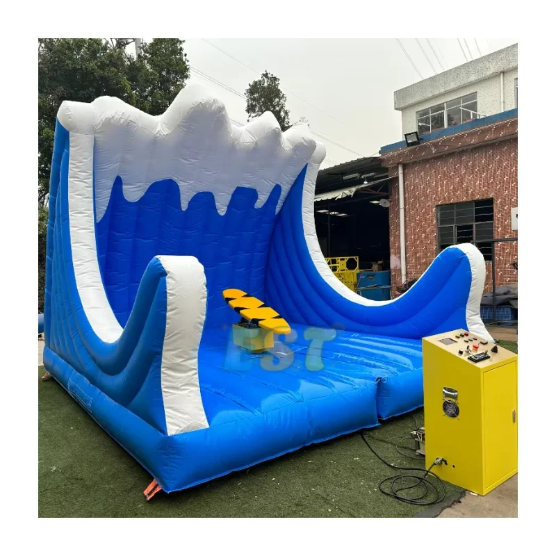 

Outdoor Commercial Grade Inflatable Wave Surf Surfboard Machine Inflatable Surfing Simulator Surfboard Rodeo Machine