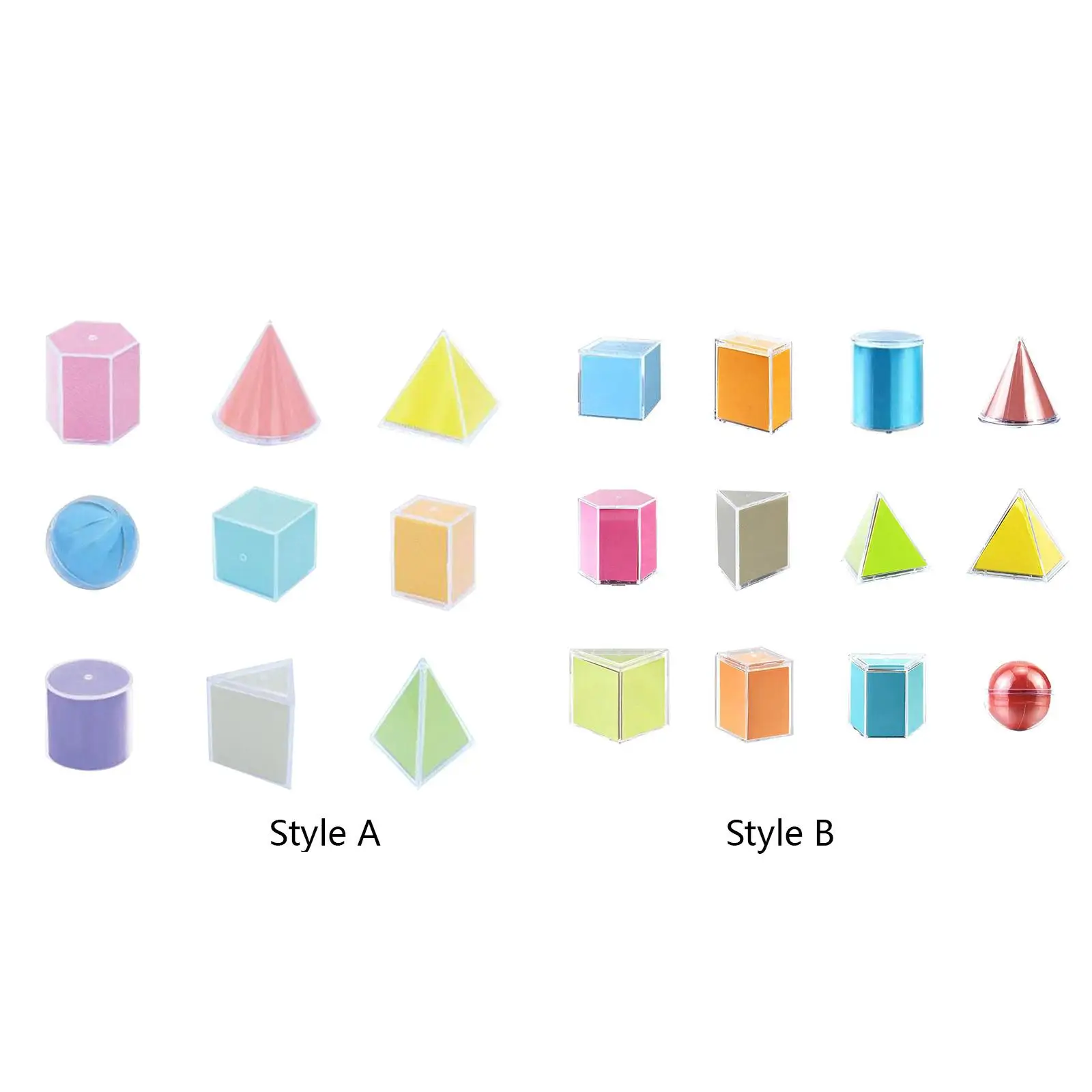 أشكال هندسية ثلاثية الأبعاد ألعاب تعليمية مونتيسوري أشكال ثلاثية الأبعاد هندسية لمرحلة ما قبل المدرسة