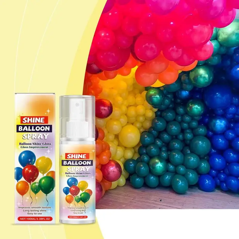 

Shiny Balloon Spray Lasting Shiner Mist For Decor Uniform Shine Balloon Spray For Wedding Home Centerpiece Commercial Use