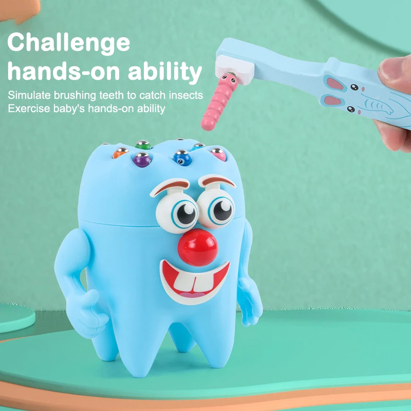 Kids Pretend Play Dentist Toy Set Educational Simulation Tooth Care Tool Kit Excellent Children’s Present