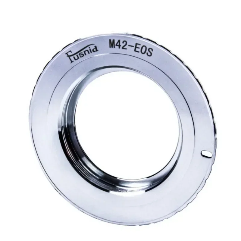 Silver M42-EOS Lens Mount Adapter Ring for M42 (42x1mm) lens to Canon EOS EF mount camera LC8230