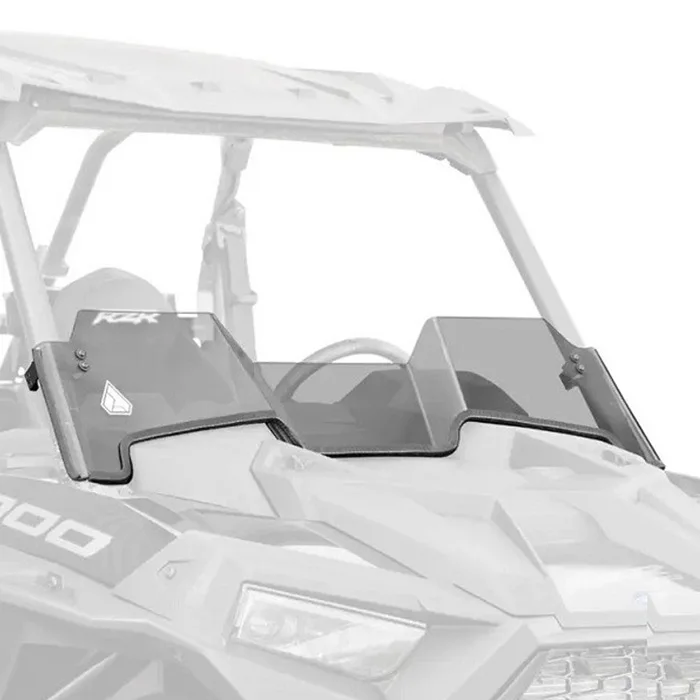 Half Windshield Fits Polaris RZR 900 1000S Trail XP14-24 Replaces OEM HWS P RZR Clear Impact Resistant Polycarbonate UTV Shield