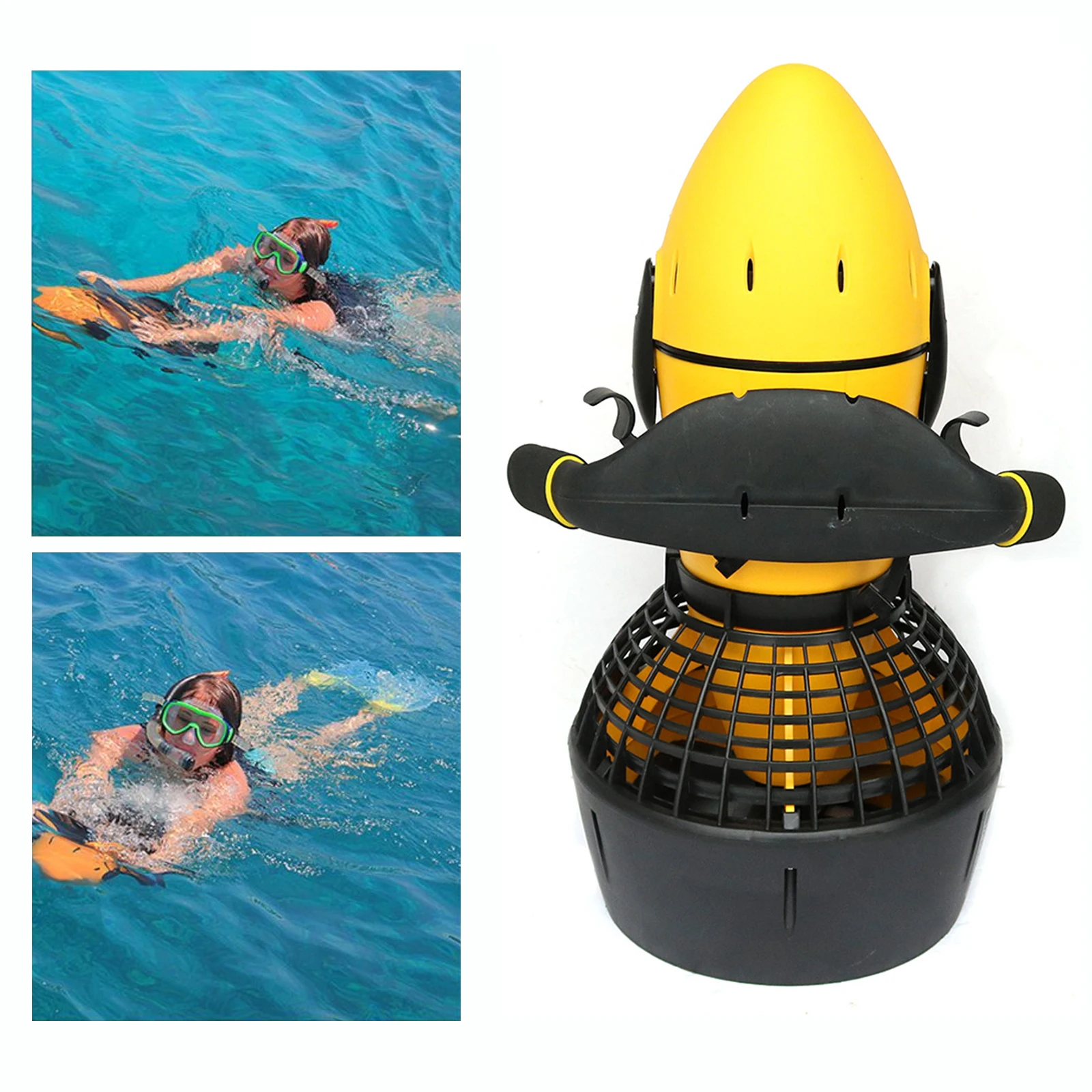 

New 24V Battery 300W Electric Underwater Scooter Dual Speed Water Propeller Water Pool Suitable For Ocean And Pool Outdoor Sport