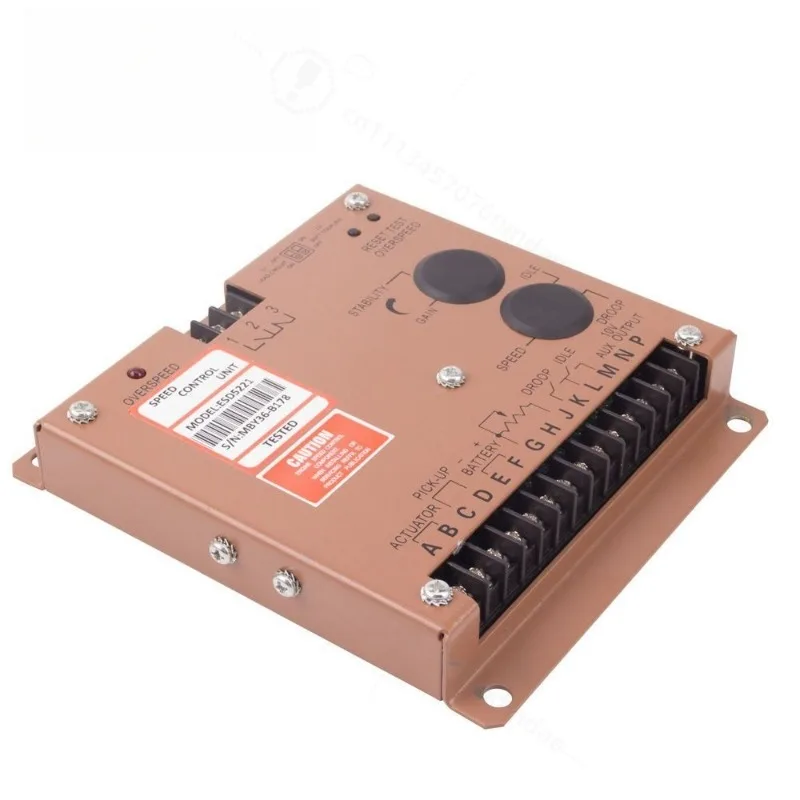 ESD5221 Generator Speed Controller Governor Board Spare Parts For Diesel Generator Industrial Electrical Equipment