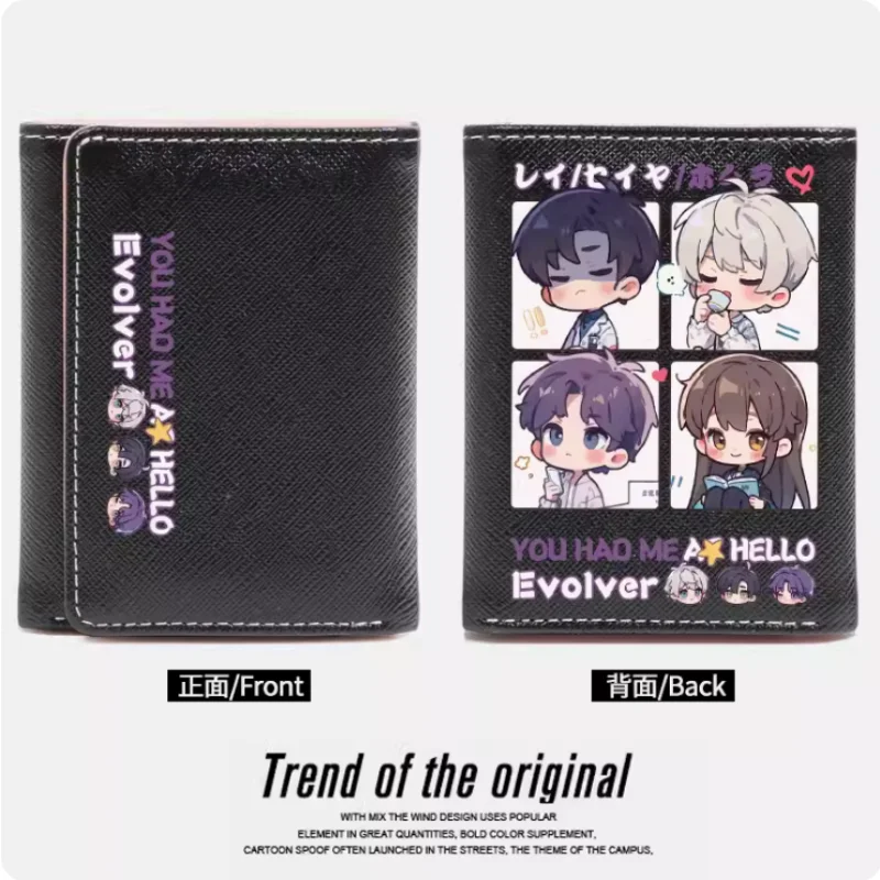 Anime Love and deepspace Wallet Women's Fold Bag Multi Card Large Capacity Fashion Wallet Gift