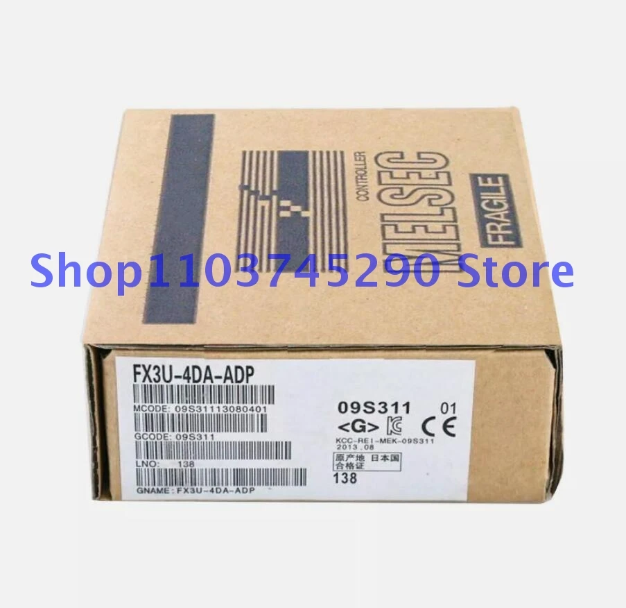 1PCS New FX3U4DAADP Original In Box Brand FX3U-4DA-ADP FX2N Series Expansion Modules