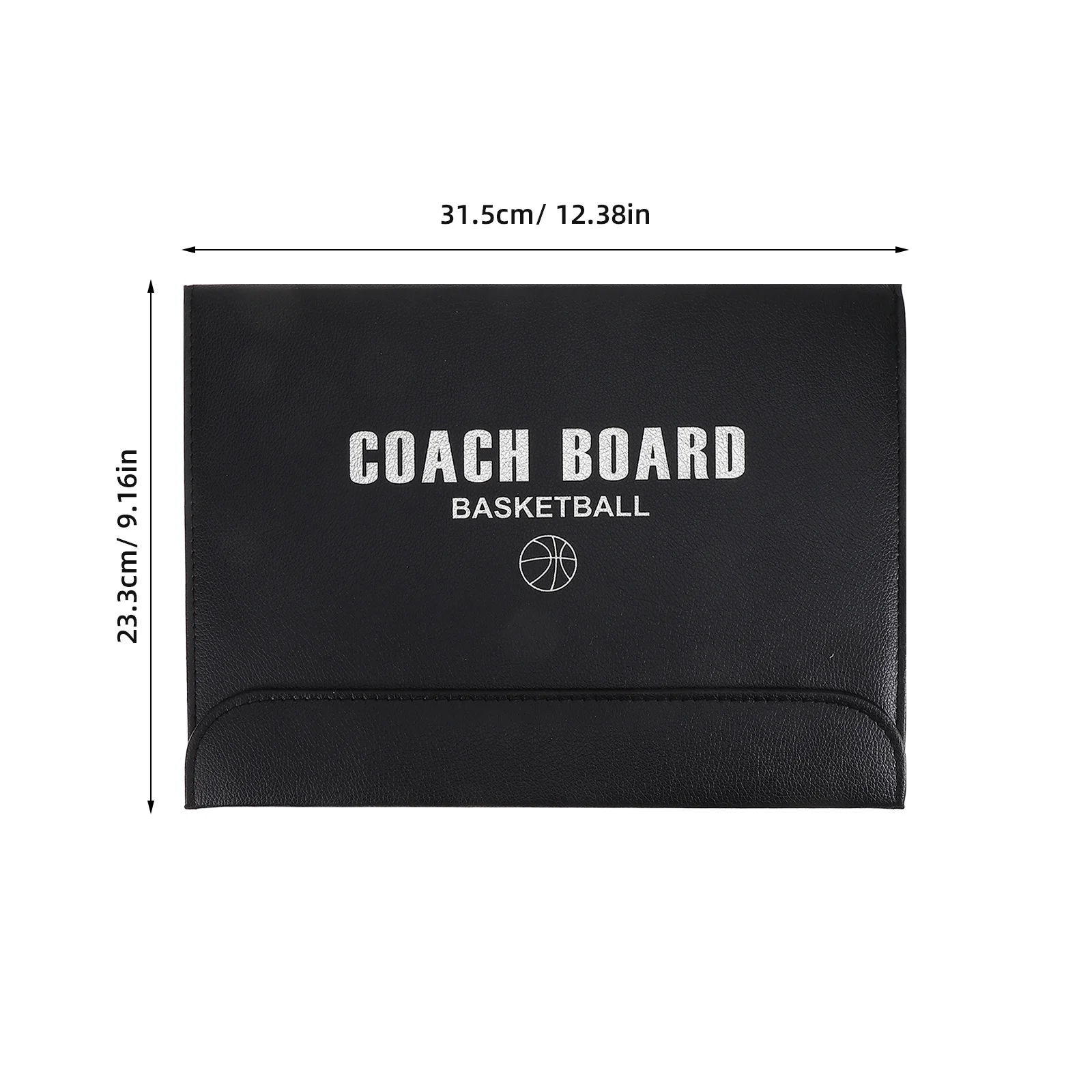 لوحة تدريب كرة السلة ثلاثية الطي قابلة للطي، حافظة متينة لكرة السلة من البولي يوريثان للتدريب على مظاهرة استراتيجية المباريات