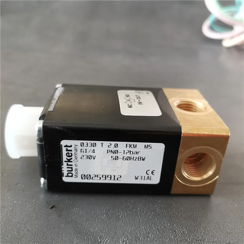 Burkert0330T 2.0 FKM MS G1/4 230V 50-60HZ 00259912