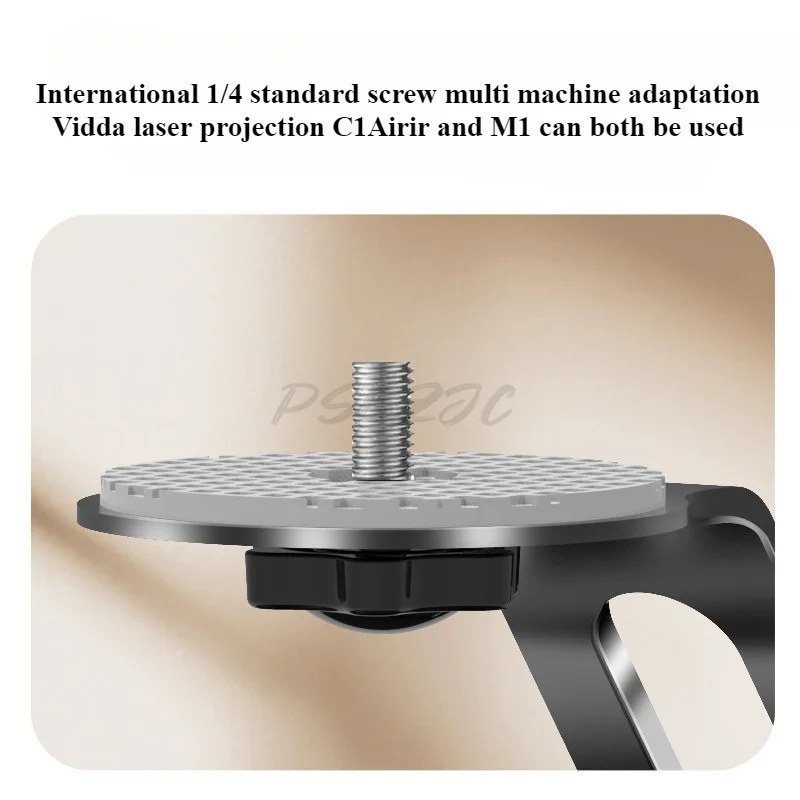 Projector bracket metal placement household bracket wall mounted without drilling desktop 360 degree rotatable bracket