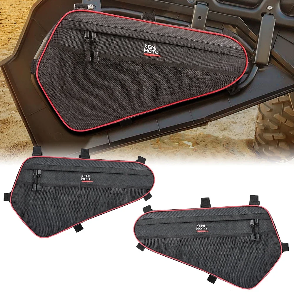 1680D UTV Front Lower Door Bag Compatible with Polaris RZR XP /XP 4 1000 /XP Turbo /S 1000 /900 /Turbo S 2014-2021 2022 2023