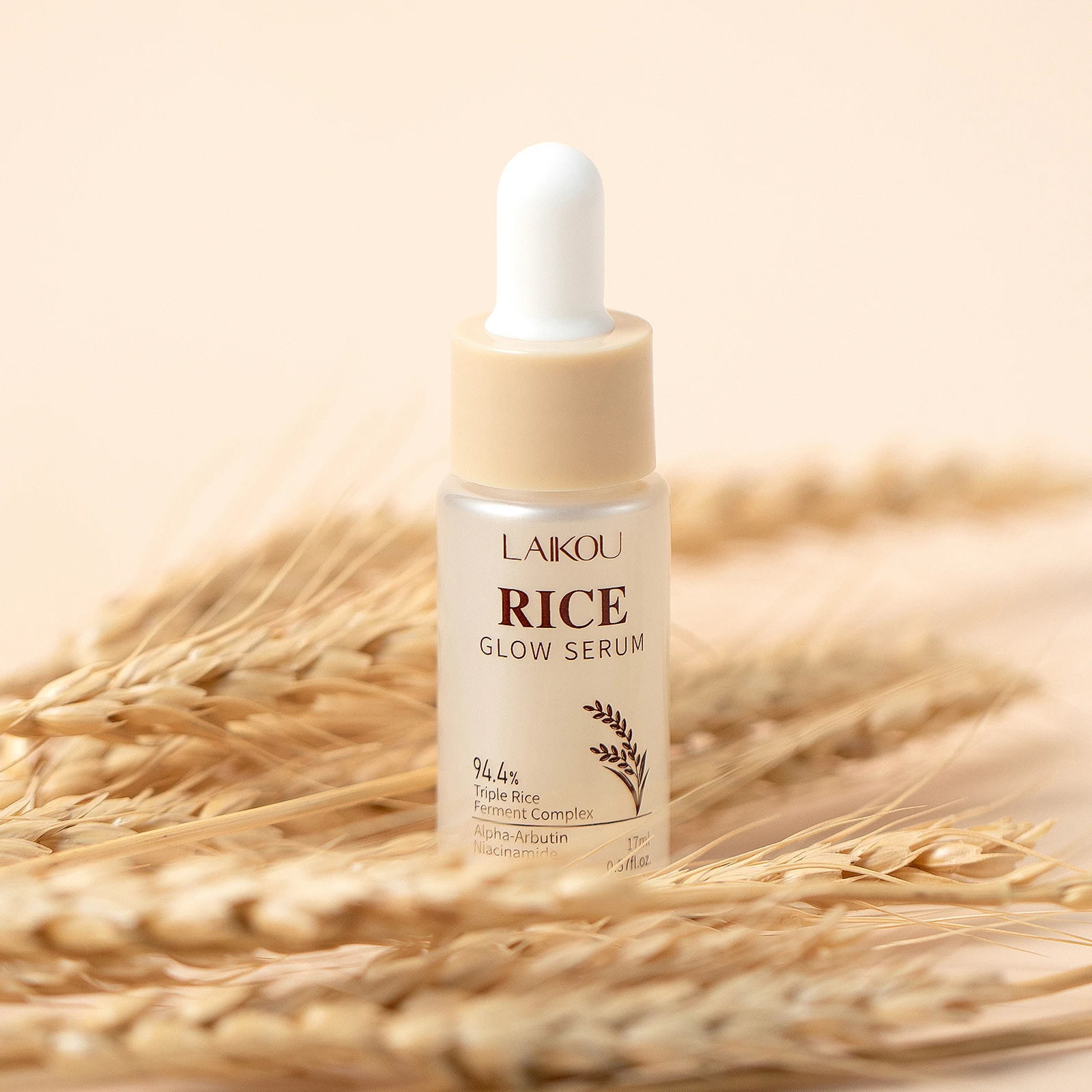 1 قطعة سيروم LAIKOU المضاد للأكسدة، 17 مللي مصل إصلاح البشرة للوجه تقليل المسام جوهر الوجه علاج مضاد للشيخوخة