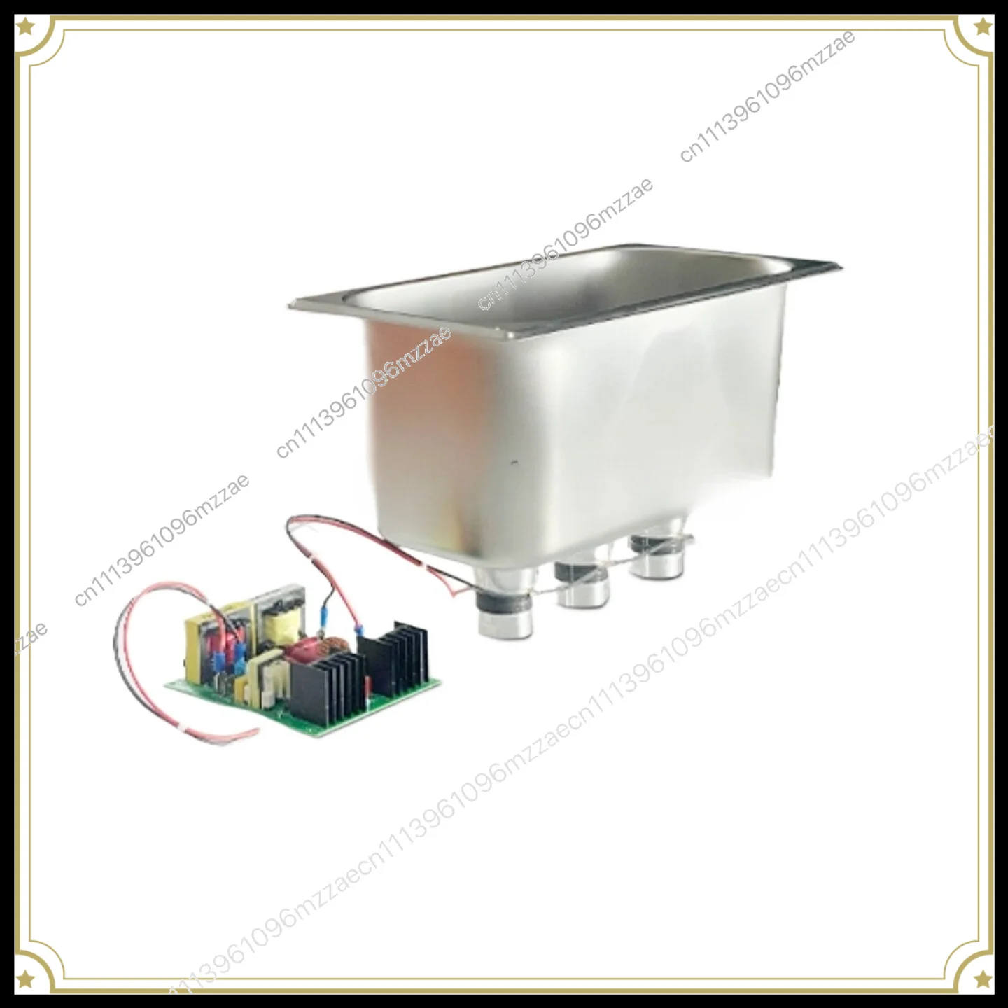 Cleaning Machine Work in Progress Transducer Cleaning Basin 6.5L Supersonic DIY Circuit Board Degreaser Laboratory
