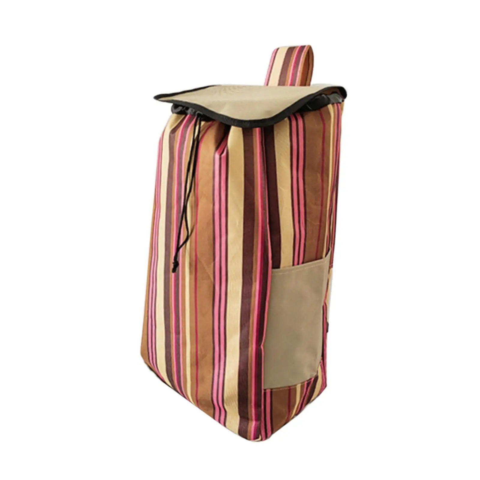 Shopping Cart Replacement Bag Portable Trendy Large Capacity Foldable Shopping Trolley Pocket for Indoor Grocery Shopping Carts