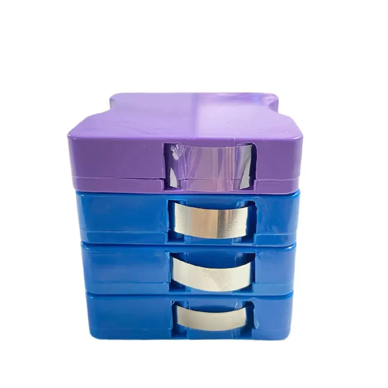 1 لفة شرائط مصفوفة الأسنان الفولاذ المقاوم للصدأ/الراتنج فيلم استعادة ضوء الشفاء الراتنج واضح مصفوفة العصابات مواد طب الأسنان