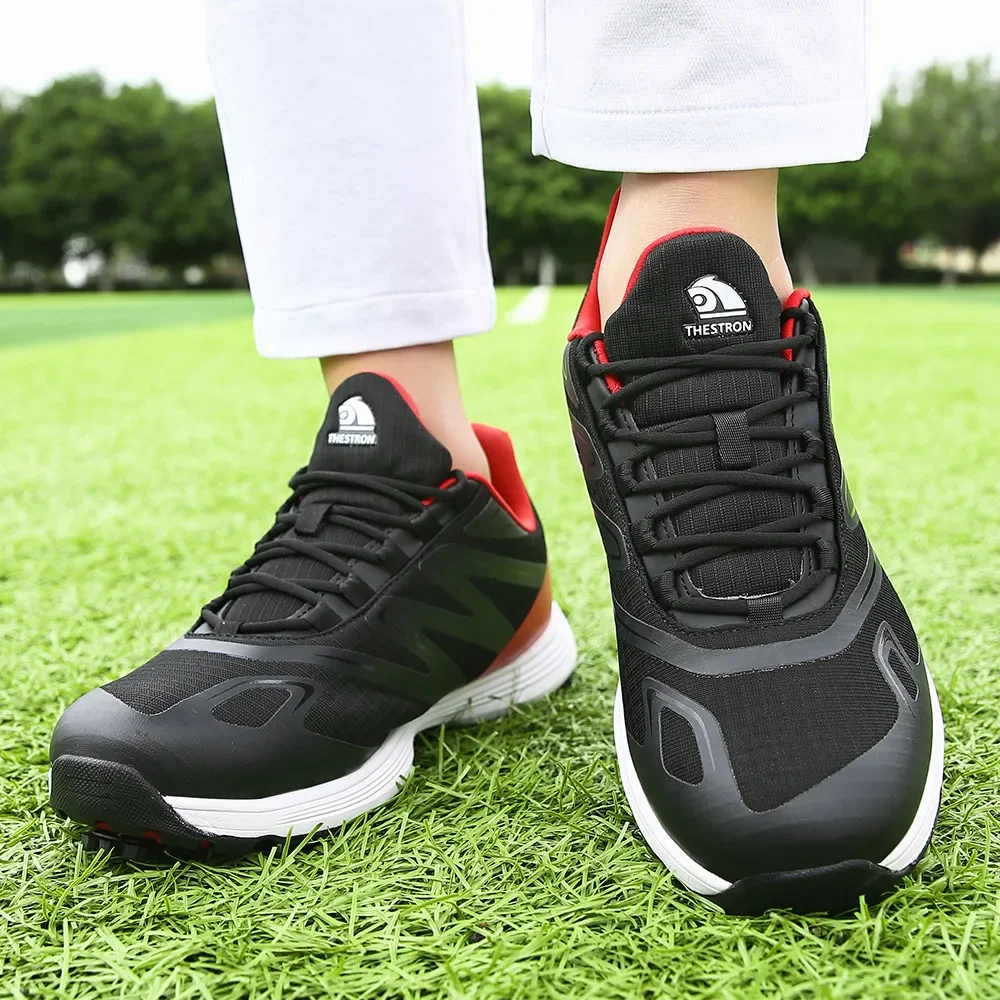 New Spikes Golf Shoes Men Luxury Golf Sneakers for Men Light Weight Golfers Footwears