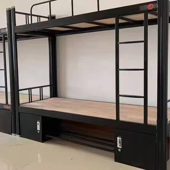 Hot Sale 2026  Dormitory Use Metal Screwless Bunk Bed