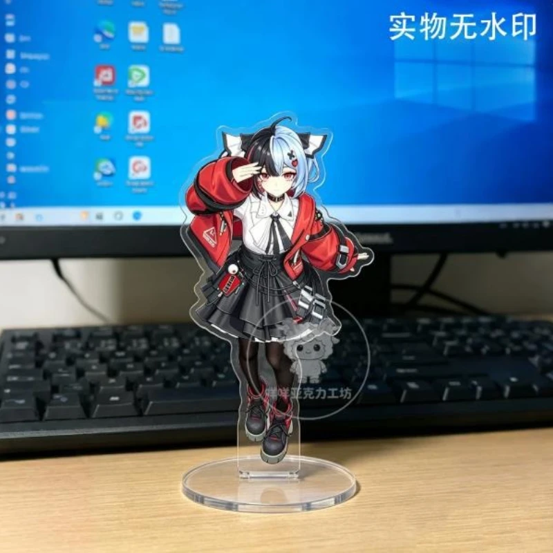 Game NTE Lacrimosa Acrylic Card Peripheral Ornaments Cute Expression Acrylic Keychain Pendant Standing Decoration Model Prop