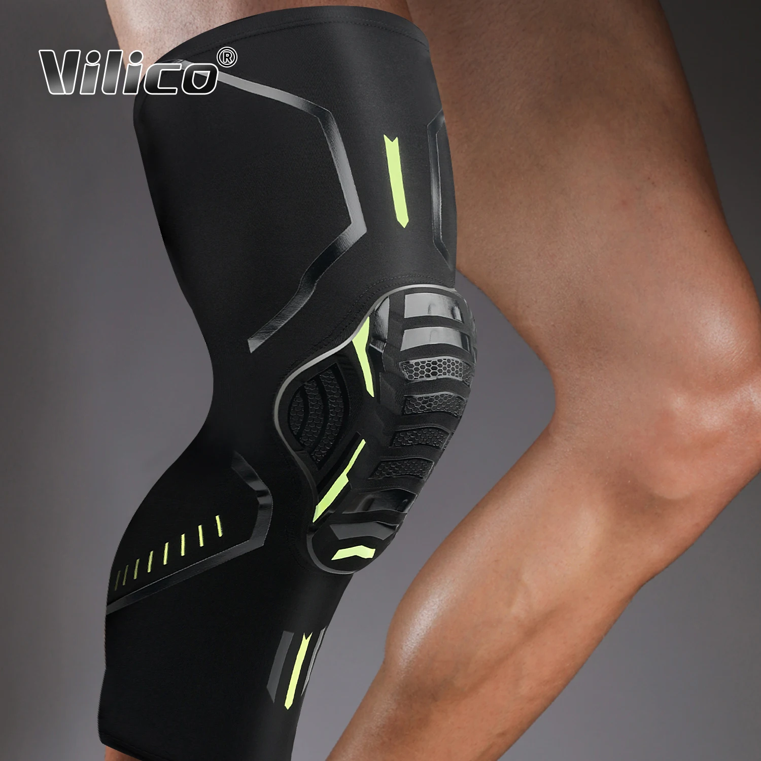 

Vilico Basketball Kneepads Honeycomb Volleyball Knee Pad Protector Fitness Sports Gear Training Knee Support Knee Brace