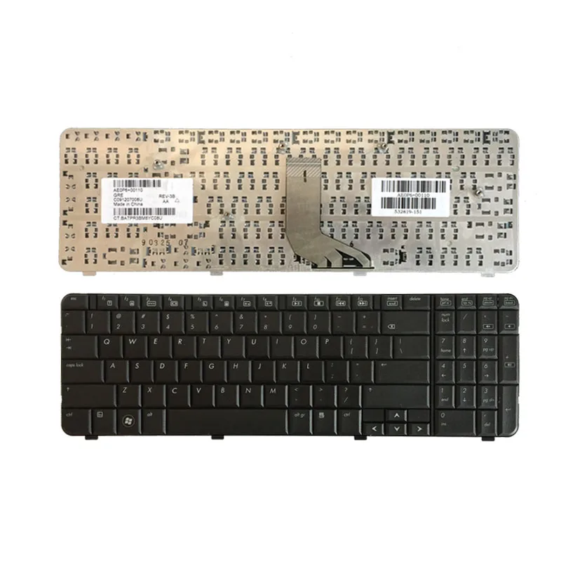 

US Black keyboard FOR HP CQ61-205TU CQ61-207TX CQ61-208TX CQ61-222TX English Laptop Keyboard