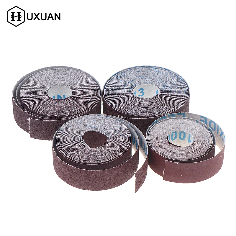 【New】1inch Emery Cloth Rolls, Continuous Sandpaper Suitable For Wood Sanding, Metal Polishing, Car Detailing