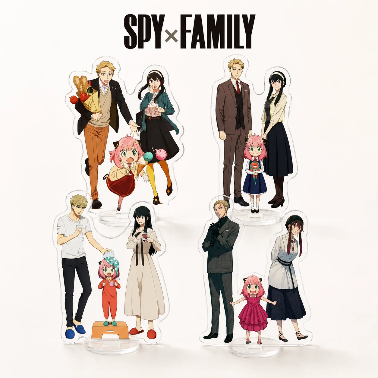 Spy X Family Acrylic Stand Model Plate Decoration Originality Desk Keychain Figure Display Fans Gift Cartoon Products Classic