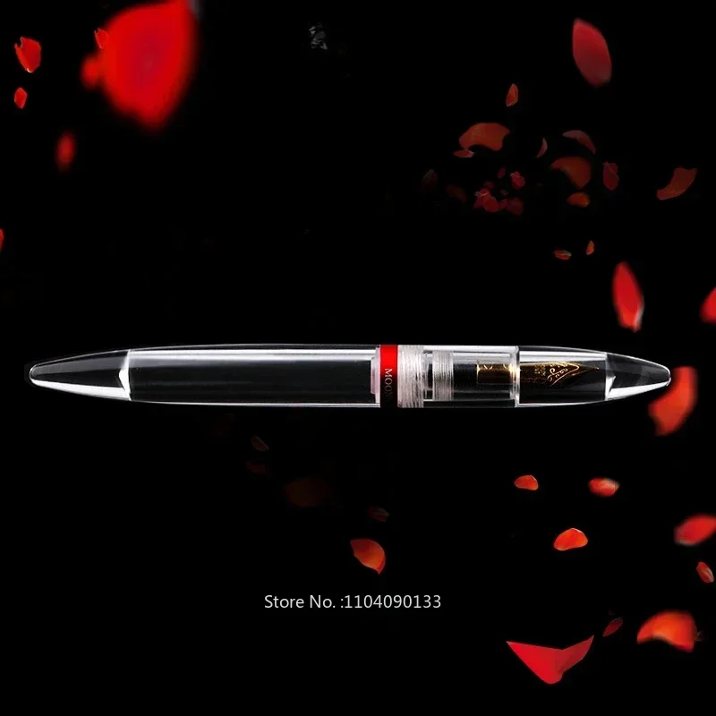 

Hot Moonman M2 Transparent Large Capacity Ink Storage Pen Holder Business Gift Office Student Pen