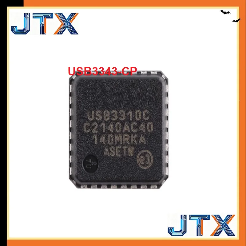 10PCS/LOT USB3343 USB3343-CP USB3343-CP-TR QNF24