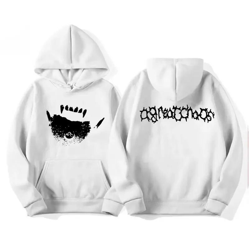 Ken Carson AGC Actual Hate Teen X Hoodie A Great Chaos Opium Merch Hoodies Men Women Retro Style Oversized Pullovers Sweatshirts