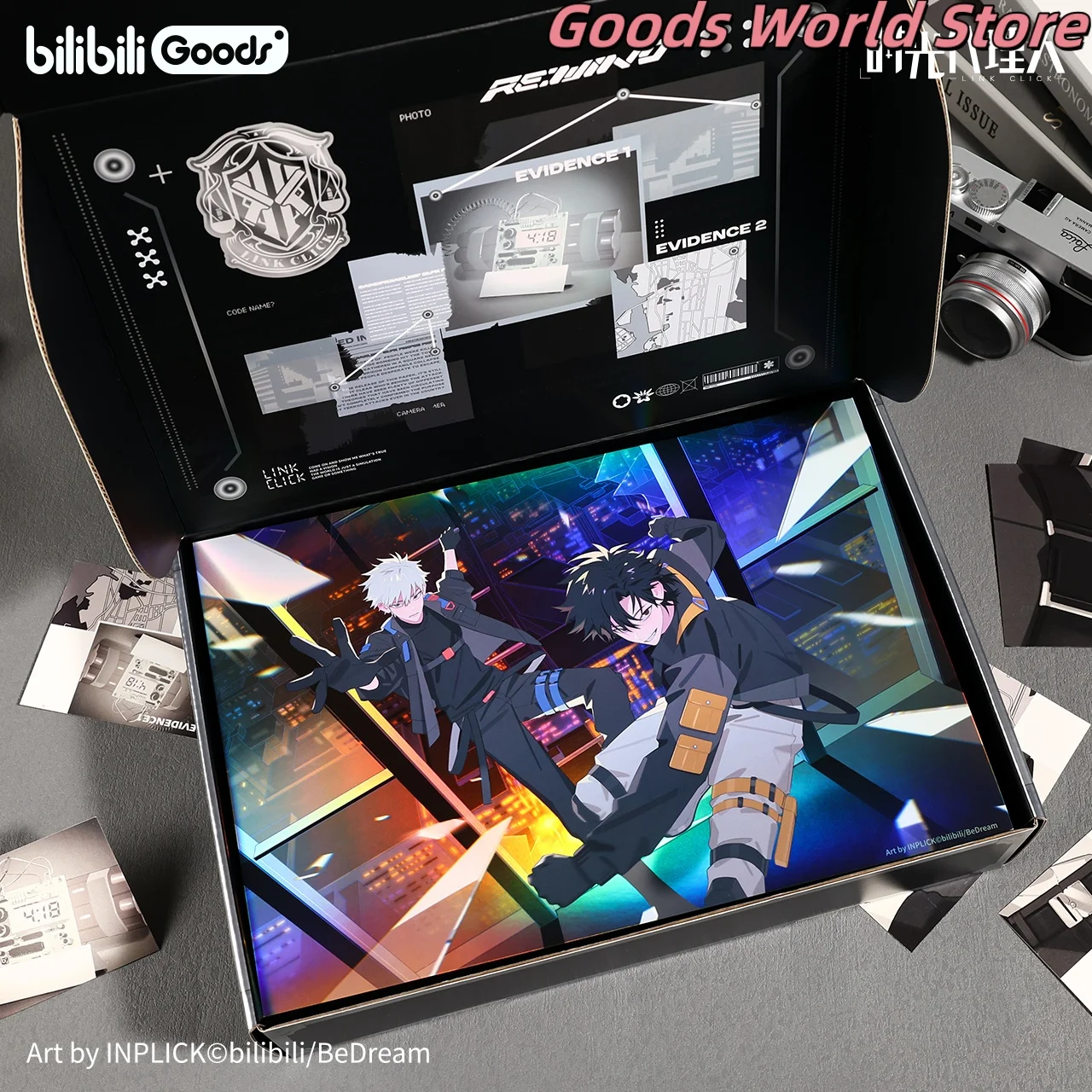 Original Link Click M.O.D RE:WIND Top Secret Action Limited Gift Box Charles Lucas Cosplay Costume Halloween Gift ﻿