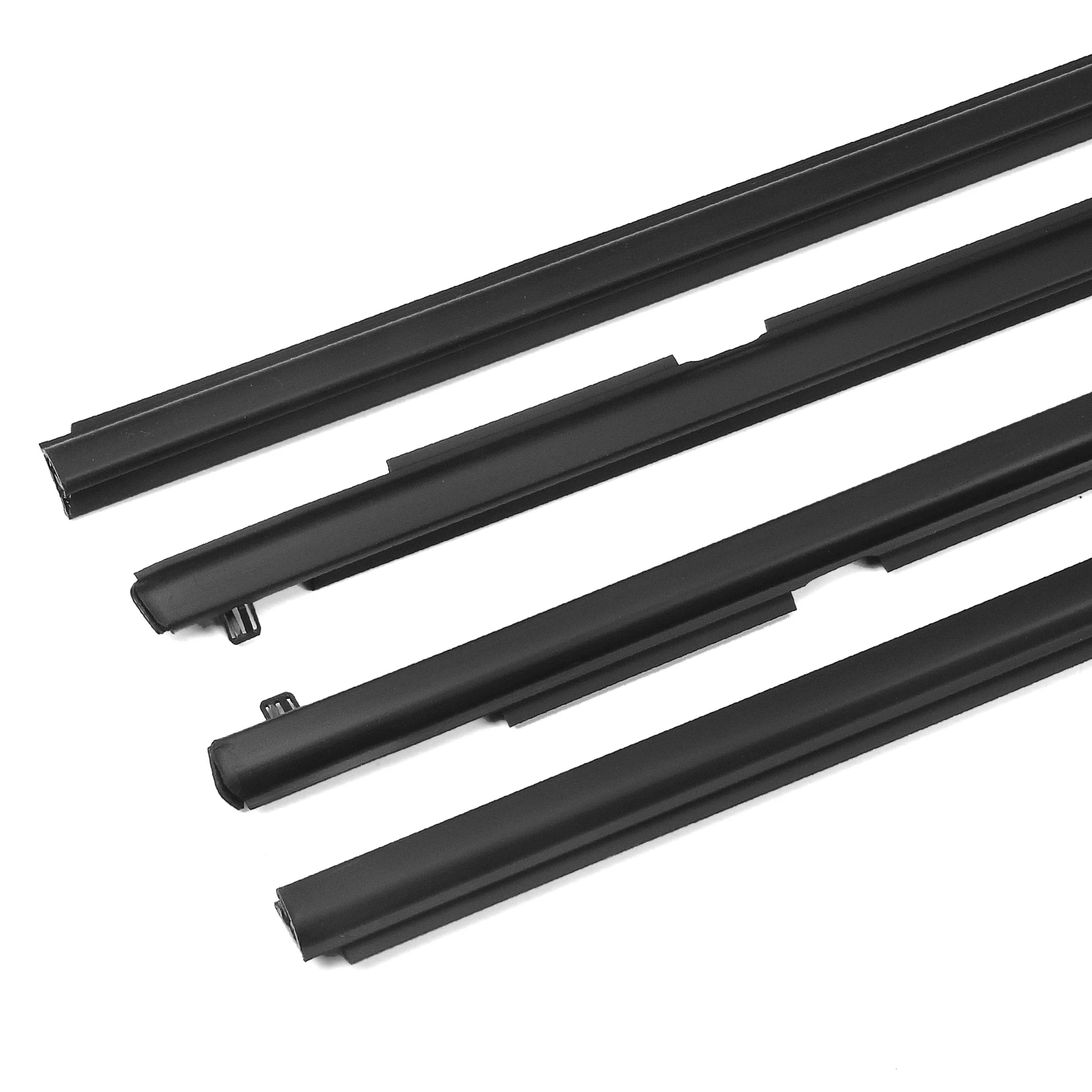 For Mazda 3 BK Series Sedan 4 Door 2004 2005 2006 2007 2008 2009 Car Exterior Weatherstrips Window Trim Belt Strips Kit Black