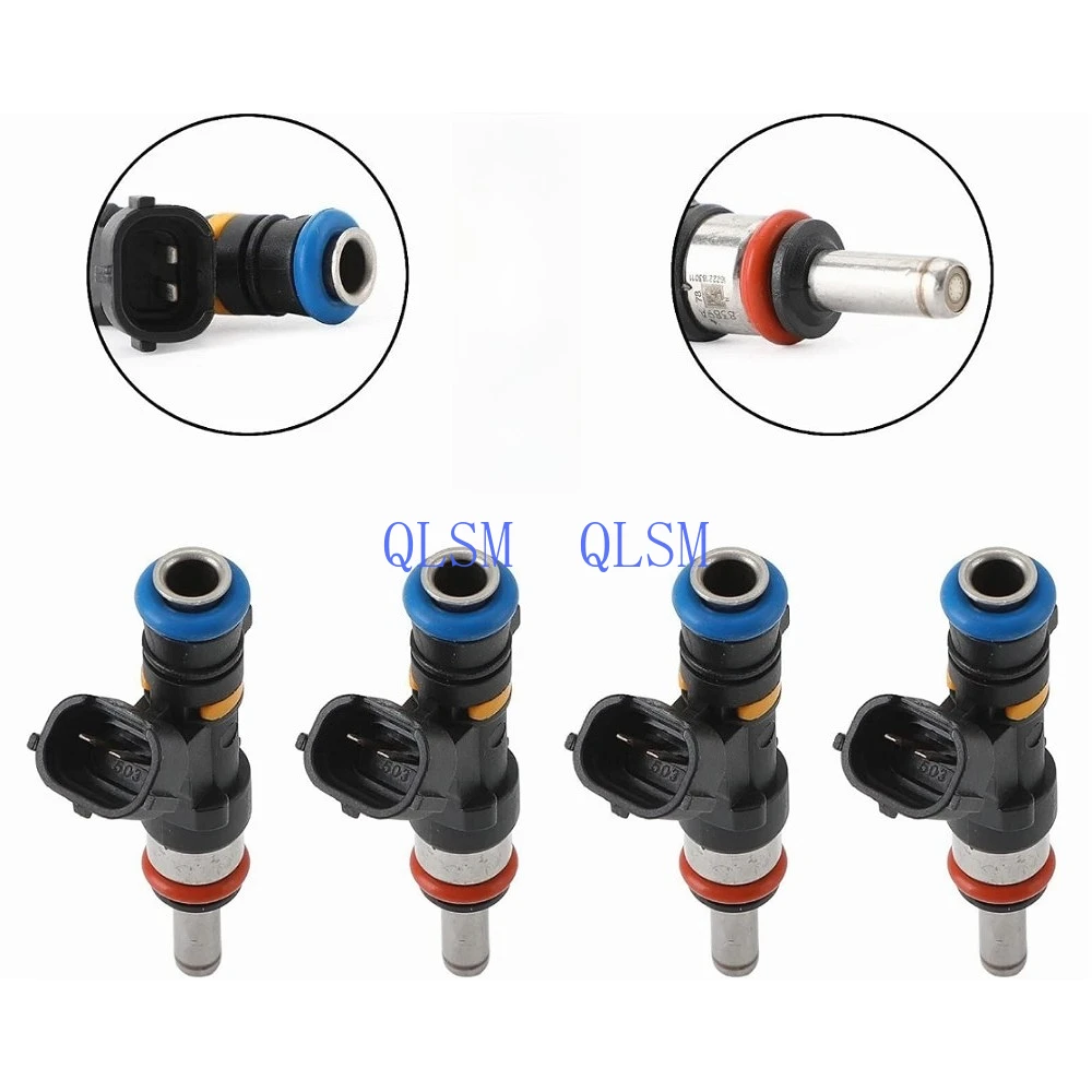 4PCS Fuel Injector 1465A029 1465A-029 For Mitsubishi Yishen, Outlander ASX 2.0L 2.4L Engine Fuel Injection Valve Replacement