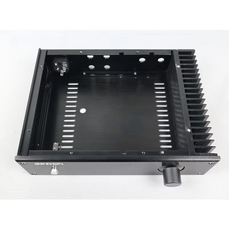 

KYYSLB 278*68*208mm All Aluminum Amplifier Chassis CNC Box House DIY Enclosure Home Audio Sound Speaker Amplifier Case Shell